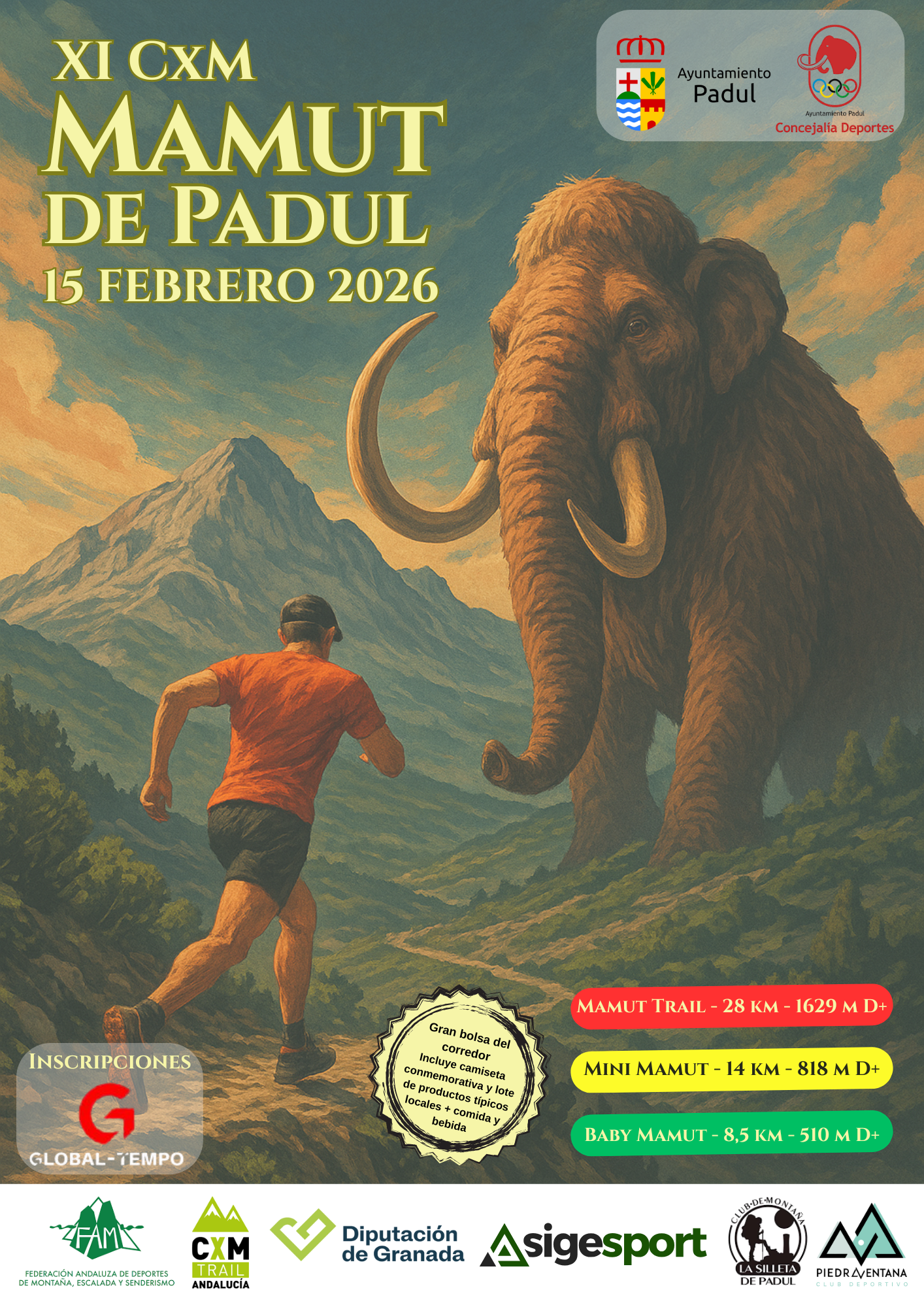 XI CXM MAMUT DE PADUL - CIRCUITO CXM DIPUTACI�N DE GRANADA